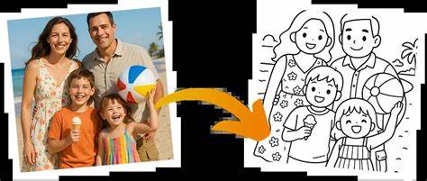 Show HN: MyLineArts – Turn Photos into Bobbie Goods-Style Line Art for Painting
