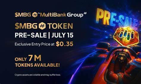 $MBG Token Pre-Sale Set for July 15 — Only 7 Million Tokens Available at $0.35