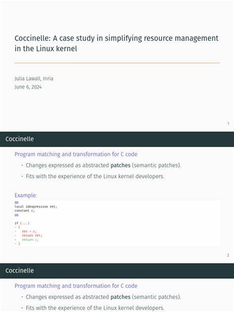 Coccinelle: The secret weapon of the Linux kernel devs