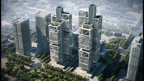 DJI's futuristic new headquarters will feature a skybridge for testing drones and robot-fighting rings - CNBC