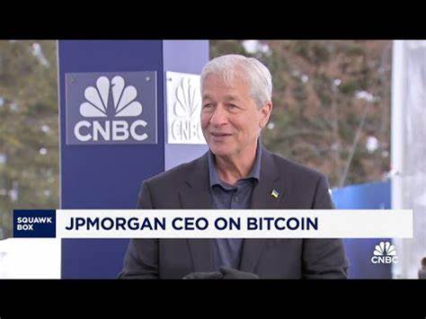 JPMorgan CEO Jamie Dimon on bitcoin: My personal advice is don’t get involved - CNBC