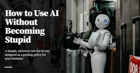 How to Use AI Without Becoming Stupid