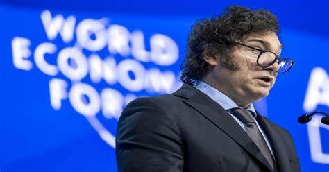 Javier Milei beim Weltwirtschaftsforum in Davos: Anti-Wokeness als Wirtschaftskur