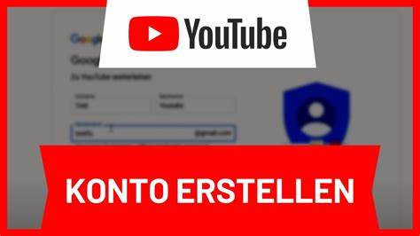 Konto auf YouTube erstellen