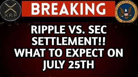 Ripple vs. SEC Settlement to Trigger XRP Price Rally: What to Expect on July 25th? - Coinpedia Fintech News