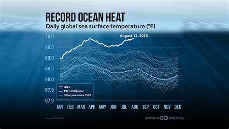 'Unprecedented' Ocean Heat Waves in 2023 Suggest Climate Tipping Point