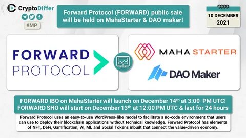 Forward Protocol token launches on December 13th and 14th - Cryptopolitan