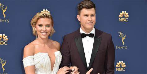 Colin Jost Searched Through 12 Trash Dumpsters After Scarlett Johansson Lost Engagement Ring - Yahoo Entertainment
