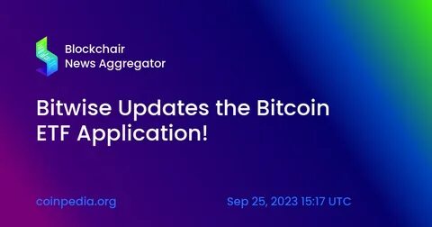 Bitwise launches a new ETF linked to companies with Bitcoin reserves - The Cryptonomist