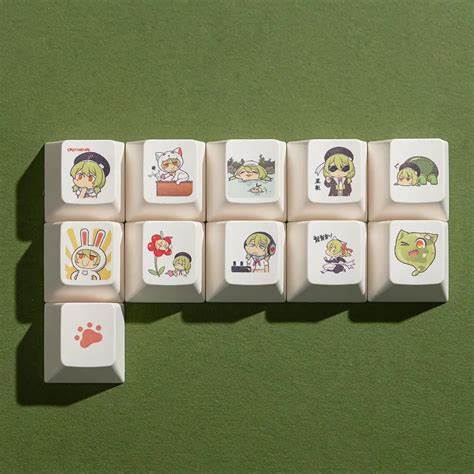 Neko Touch Cherry Profile Keycaps : r/BudgetKeebs - Reddit