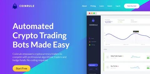 Coinrule Bags Big-Name Investors For Its Automated Crypto Trading Platform - Forbes