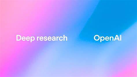 Introduction to deep research in the OpenAI API