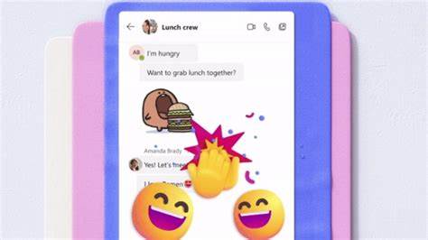 Celebrate success using Together Emojis in Microsoft Teams