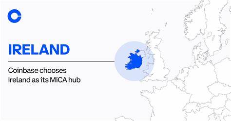 Coinbase Picks Ireland for EU Hub With MiCA Law Set to Open European Market