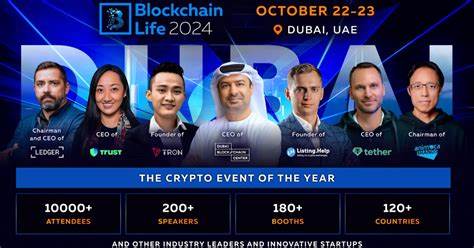 Blockchain Life 2024 in Dubai: A Legendary Gathering of Market Insiders Ahead of the Bull Run - Newsfile