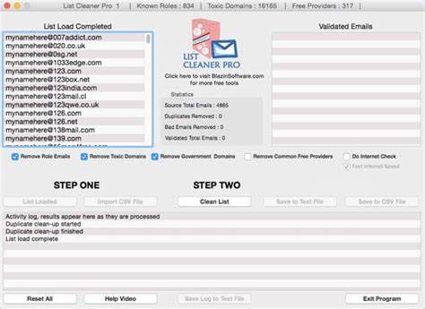 Show HN: Free Email List Cleaner