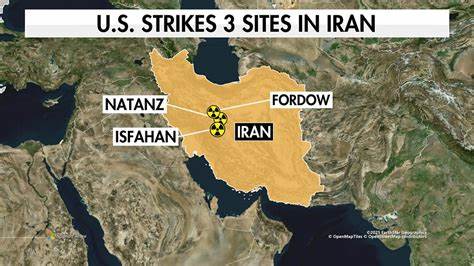 US strikes 3 Iranian sites, joining Israeli air campaign against nuclear program
