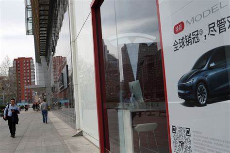 Tesla's June China-made EV sales see first rise in 9 months, but quarterly fall continues