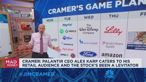 Jim Cramer Eyes Palantir Stock’s $200 Price Target