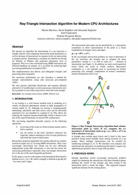 Algorithms for Modern Processor Architectures