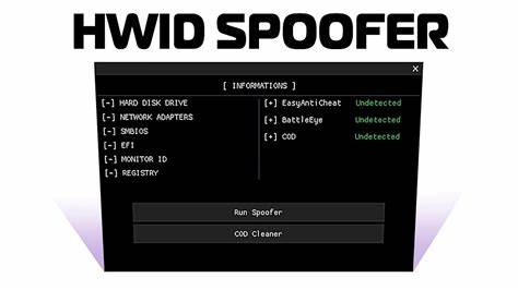 Hardware (HWID) ID Spoofer by Markupszp