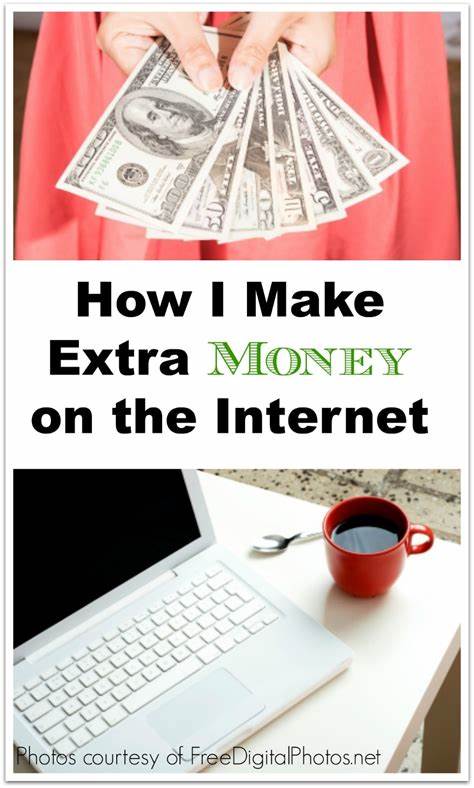 How to use the Internet to earn extra money?