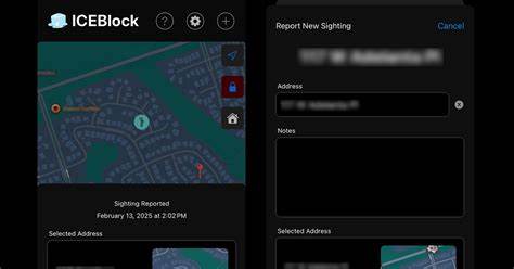 Trump officials want to prosecute over the ICEblock app