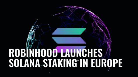 Robinhood Launches Its First Crypto Staking Offering For Solana But Feature Limited To Europe - Robinhood Markets (NASDAQ:HOOD) - Benzinga
