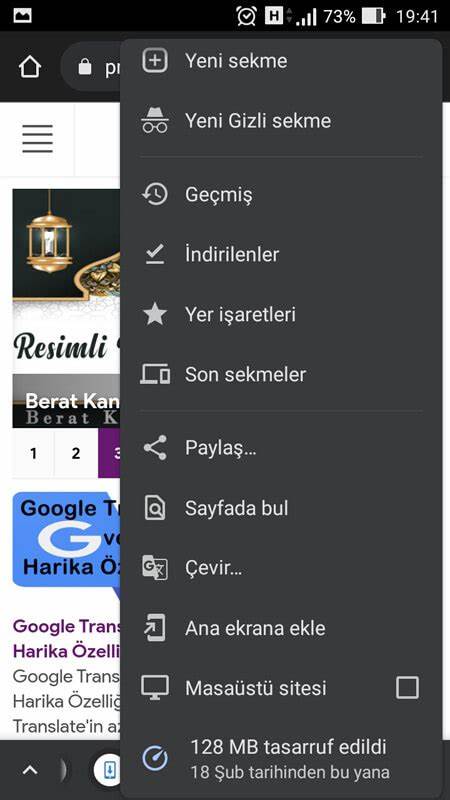 Dokümanları ve web sitelerini çevirme - Android - Google Help