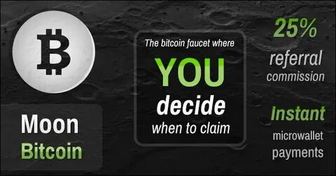 Moon Bitcoin: free crypto with the faucets - The Cryptonomist
