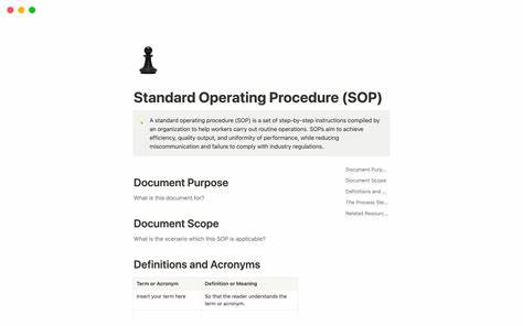 The One-Page SOP Every Owner Operator Should Be Using