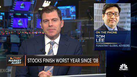 Tom Lee says buy this tariff dip in stocks, but bitcoin is headed for much more short-term pain - CNBC