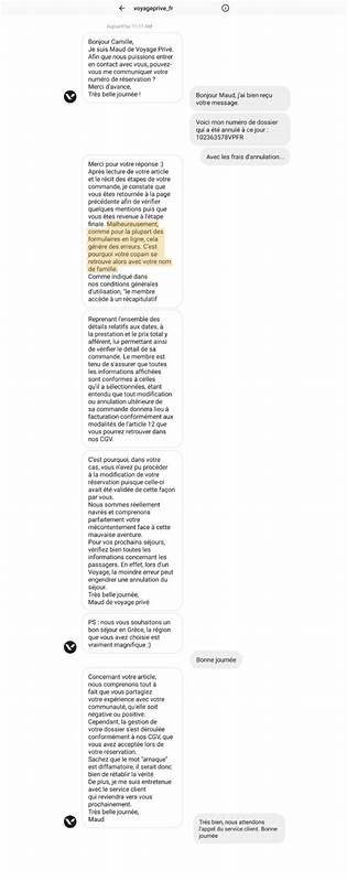 Voyage-Privé.com: une belle arnaque - Forum Que Choisir