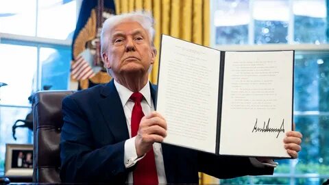 Trump 2nd term live updates: Trump defends tariffs, declines to comment on Ukraine aid - ABC News