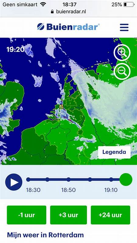Buienradar.nl - bekijk de 5-daagse verwachting voor Nederland