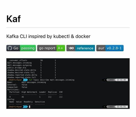 Show HN: Kafy – kubectl-style CLI for Kafka management