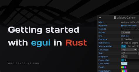 I Switched from Flutter and Rust to Rust and Egui