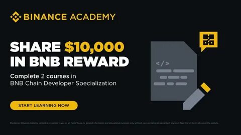 Binance Academy Launches AWS Blockchain Node Runners for BNB Chain Course: Share Up to $9,000 in BNB Rewards! - Binance