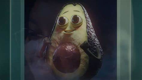 Fiverr ad mocks vibe coding – with a singing overripe avocado