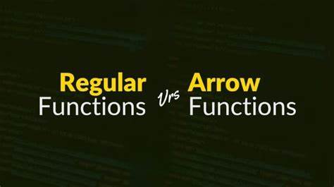 What's the difference between named functions and arrow functions in JavaScript?