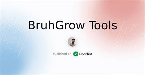 BruhGrow Tools