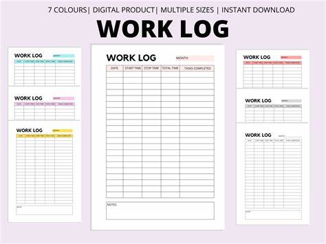 Keeping a log of your work is easier