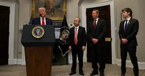 Trump announces AI infrastructure investment backed by Oracle, OpenAI and SoftBank - Yahoo