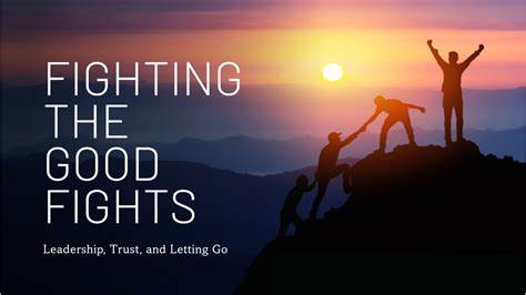 The Space Between Fighting and Letting Go