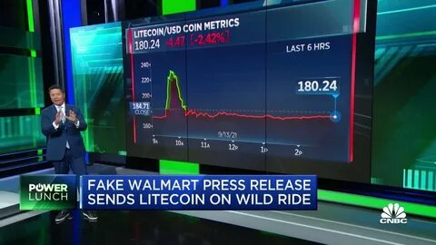 Fake Walmart news release claimed it would accept cryptocurrency - BBC