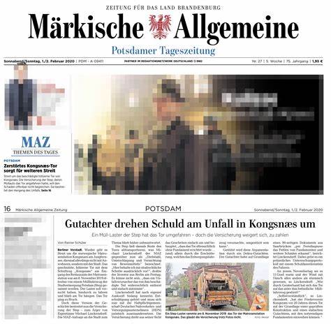 Potsdam-Mittelmark - MAZ - Märkische Allgemeine Zeitung