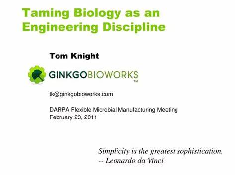 Make Biology an Engineering Discipline