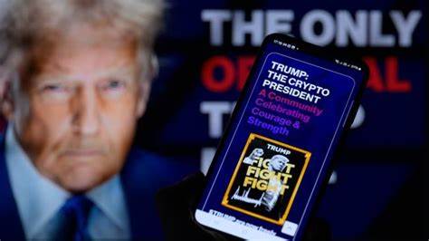 Trump launches meme coin, $Trump days before return to White House - BBC.com