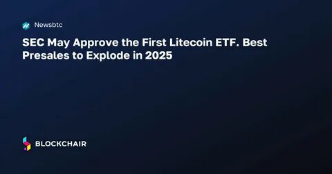 SEC May Approve the First Litecoin ETF. Best Presales to Explode in 2025 - Mitrade