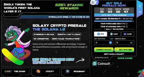 Solaxy presale hits new milestone as Trump’s US crypto reserve pledge sends Solana, Bitcoin soaring - Cointelegraph